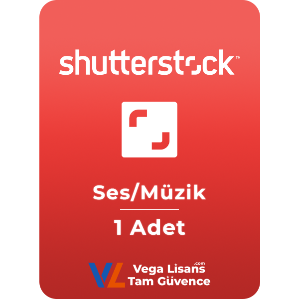 ShutterStock Ses/Müzik - 1 Adet İndirme