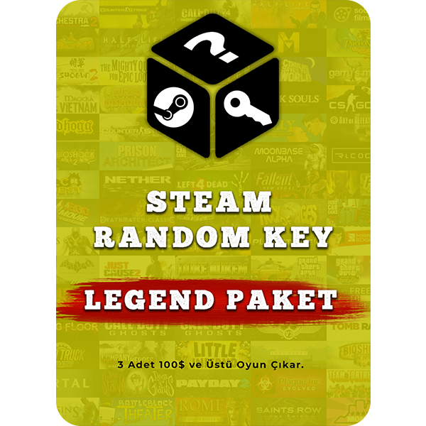 SteamRandomKeyLegendPaket
