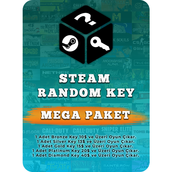 SteamRandomKeyMegaPaket